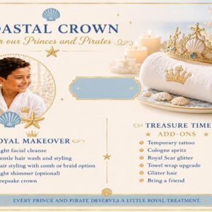 Coastal Crown Royal Makeover